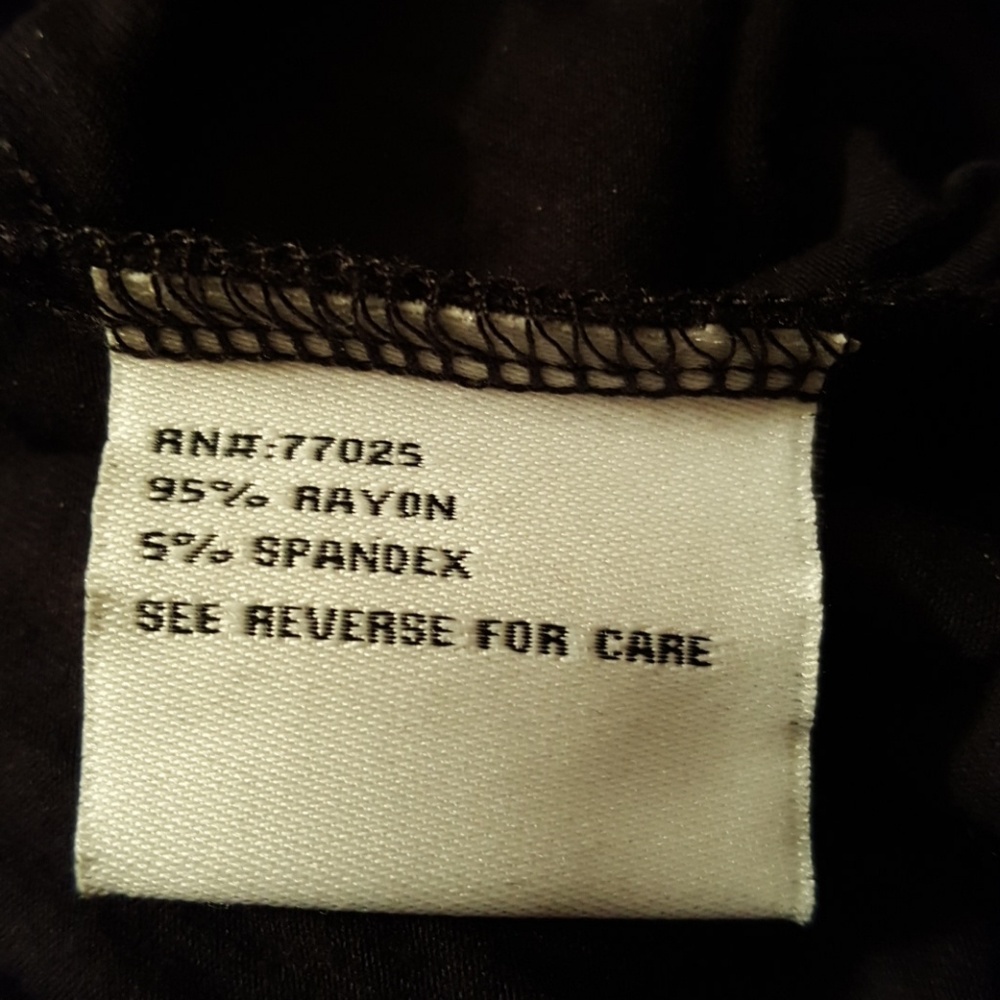 Black long sleeve petite extra large romper - Picture 5 of 5